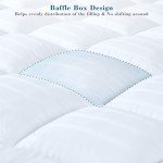 Extra Thick Cotton Mattress Topper for Double Beds