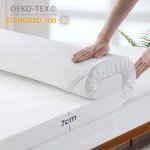 Memory Foam Mattress Topper for Back Pain