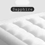 Soft Quilted Mattress Topper with Corner Straps