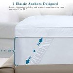 Extra Thick Cotton Mattress Topper for Double Beds