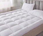 Soft Quilted Mattress Topper with Corner Straps