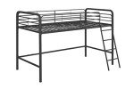 Black Midsleeper Bunk Bed by DHP