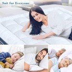 Extra Thick Cotton Mattress Topper for Double Beds
