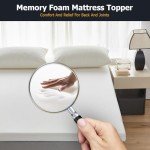 Comfortable 7cm Memory Foam Mattress Topper