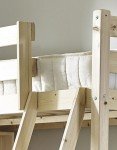 Oscar High Sleeper Loft Bunk Bed, Double Size