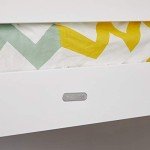 White Mid Sleeper Bunk Bed Frame for Kids