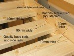 Stockton Twin over Double Bunk Bed