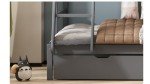 Kids Bunk Beds with Drawers in White or Grey
