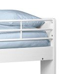 Stone White Wooden Single Bunk Bed by Julian Bowen