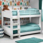 Wooden Bunk Bed with Storage and Mattress Options
