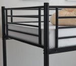 Twin Loft Bunk Bed Frame with Storage Drawers