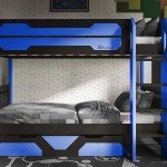 X Rocker Gaming Bunk Bed with Trundle - Blue