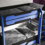 X Rocker Gaming Bunk Bed with Trundle - Blue