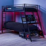 Gaming Bunk Bed with Desk for Kids & Teens