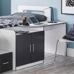 Modern Mid Sleeper Bunk Bed with Storage