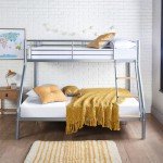 Triple Metal Bunk Beds for Kids & Adults