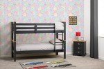 Seconique Neptune Grey/Oak Single Bunk Bed