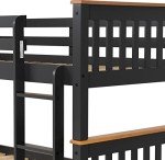 Seconique Neptune Grey/Oak Single Bunk Bed