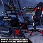 Gaming Bunk Bed with Desk for Kids & Teens