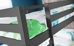 Camden Bunk Bed in Anthracite Wood