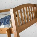 Honey Pine Wooden Bunk Bed Frame for Kids