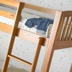 Honey Pine Wooden Bunk Bed Frame for Kids