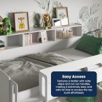 Triple Bunk Beds with Trundle for Kids