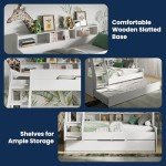 Triple Bunk Beds with Trundle for Kids