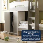 Stylish Wooden Double Bunk Beds for Kids