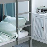 Gemini Detachable Kids Bunk Bed Frame - Grey