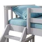 Blisswood Triple Bunk Bed in Grey Solid Pine