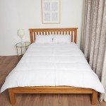 Soft Cotton Breathable Duvet Quilt Comforter, 4.5 TOG