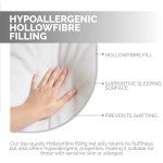 Soft Cotton Breathable Duvet Quilt Comforter, 4.5 TOG