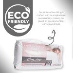 Soft Cotton Breathable Duvet Quilt Comforter, 4.5 TOG