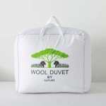 Luxurious Super King Size Wool Duvet Quilt