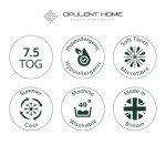 Lightweight Anti-Allergy Summer Duvet for King Bed