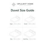 Lightweight Anti-Allergy Summer Duvet for King Bed
