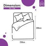 Ultra Soft King Size Duvet for Summer Comfort