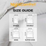 Cozy Hypoallergenic Microfibre Duvet - 200x200cm