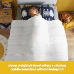 Kids Weighted Duvet - Anti-Allergy & Machine Washable