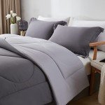 Cozy Double Duvet Set with Reversible Shams