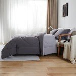 Cozy Double Duvet Set with Reversible Shams