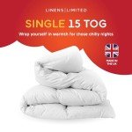 Warm and Cozy 15 Tog Single Duvet