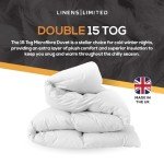 Luxurious Feel Like Down Double Duvet 15 Tog