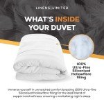 Luxurious Feel Like Down Double Duvet 15 Tog