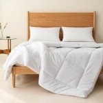 King Size 15 Tog Hollowfibre Duvet with Ties
