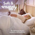 All Seasons 15 Tog Double Duvet Combo