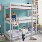 Triple Bunk Bed for Kids and Adults