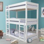 Triple Bunk Bed for Kids and Adults