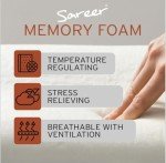Sareer Single Memory Foam Mattress - 3ft Quilted